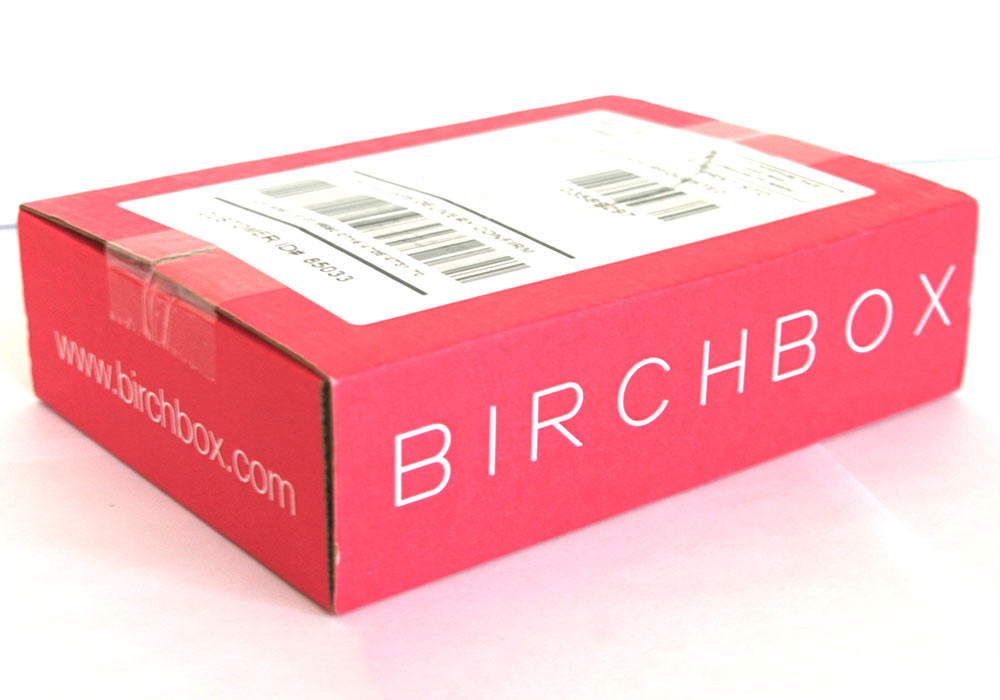 An example of what your Birchbox package may look like