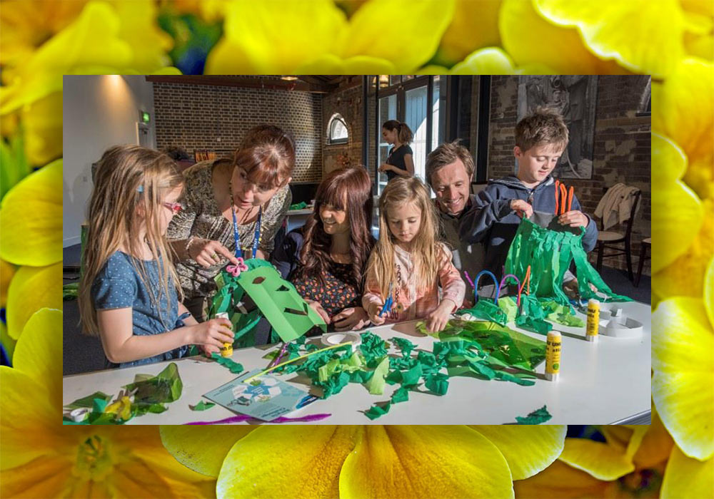 Build A Mini Blossoming Station at the Museum of London Docklands