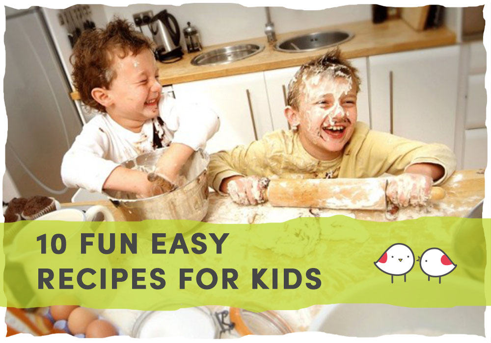 10 Fun Easy Recipes for Kids – LittleBird Blog